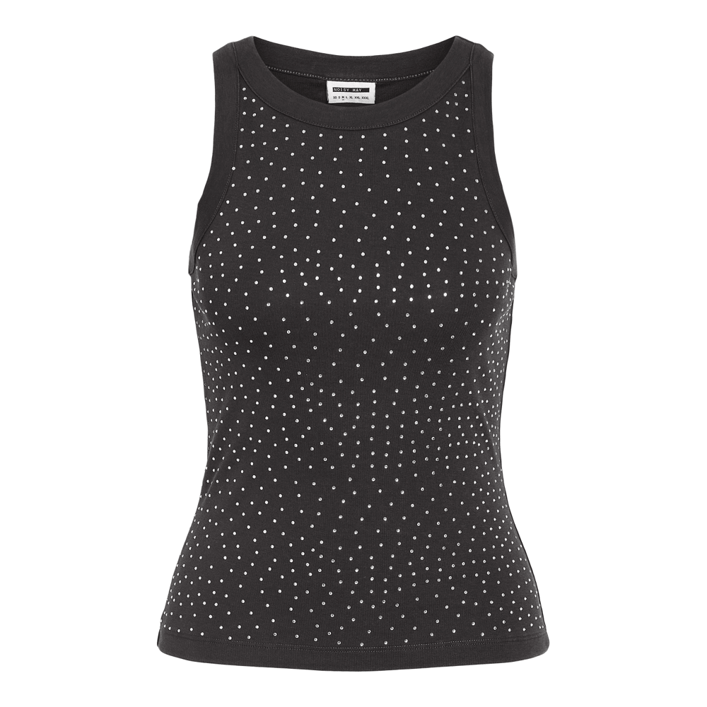Noisy May Cathrine Rhinestone Tank Top